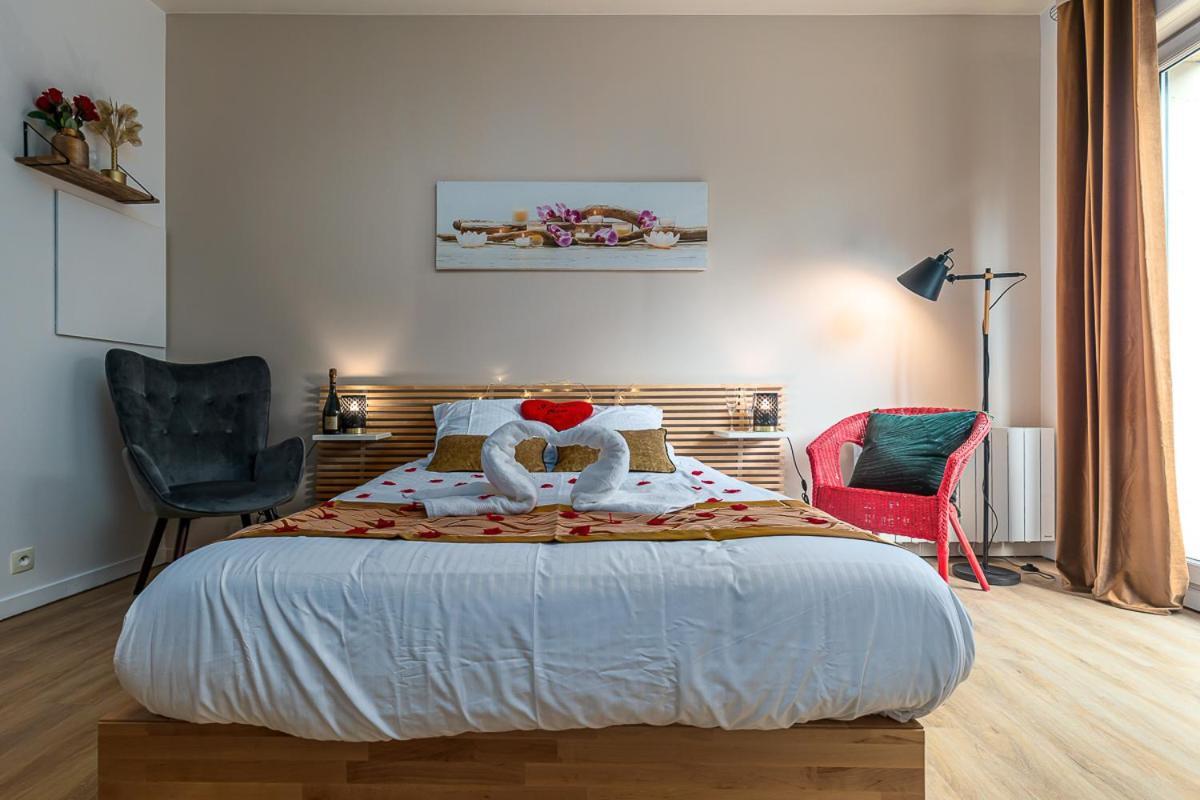 Havre De Paix Jacuzzi Apartment Asnieres-sur-Seine Exterior photo